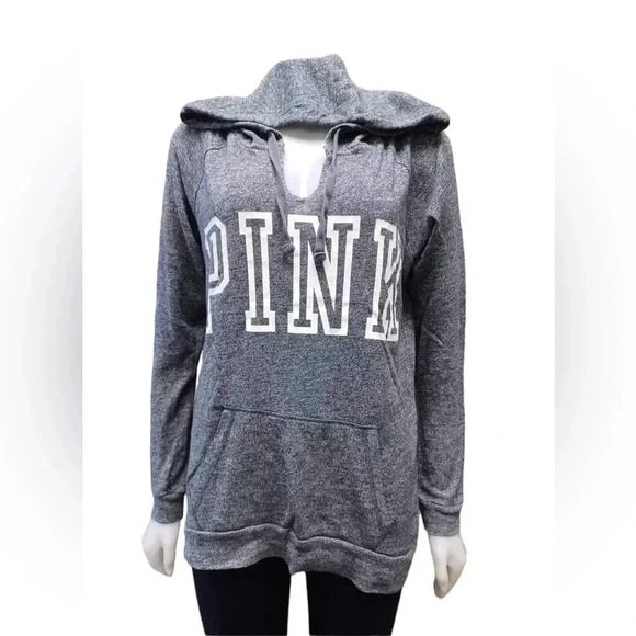 Pink Victoria  Secret Bundle Of 3 Sweatshirts Size Small - Picture 7 of 14